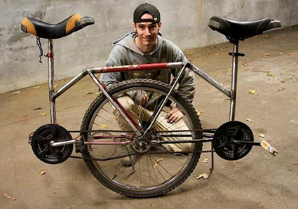 Le Monocycle en tandem